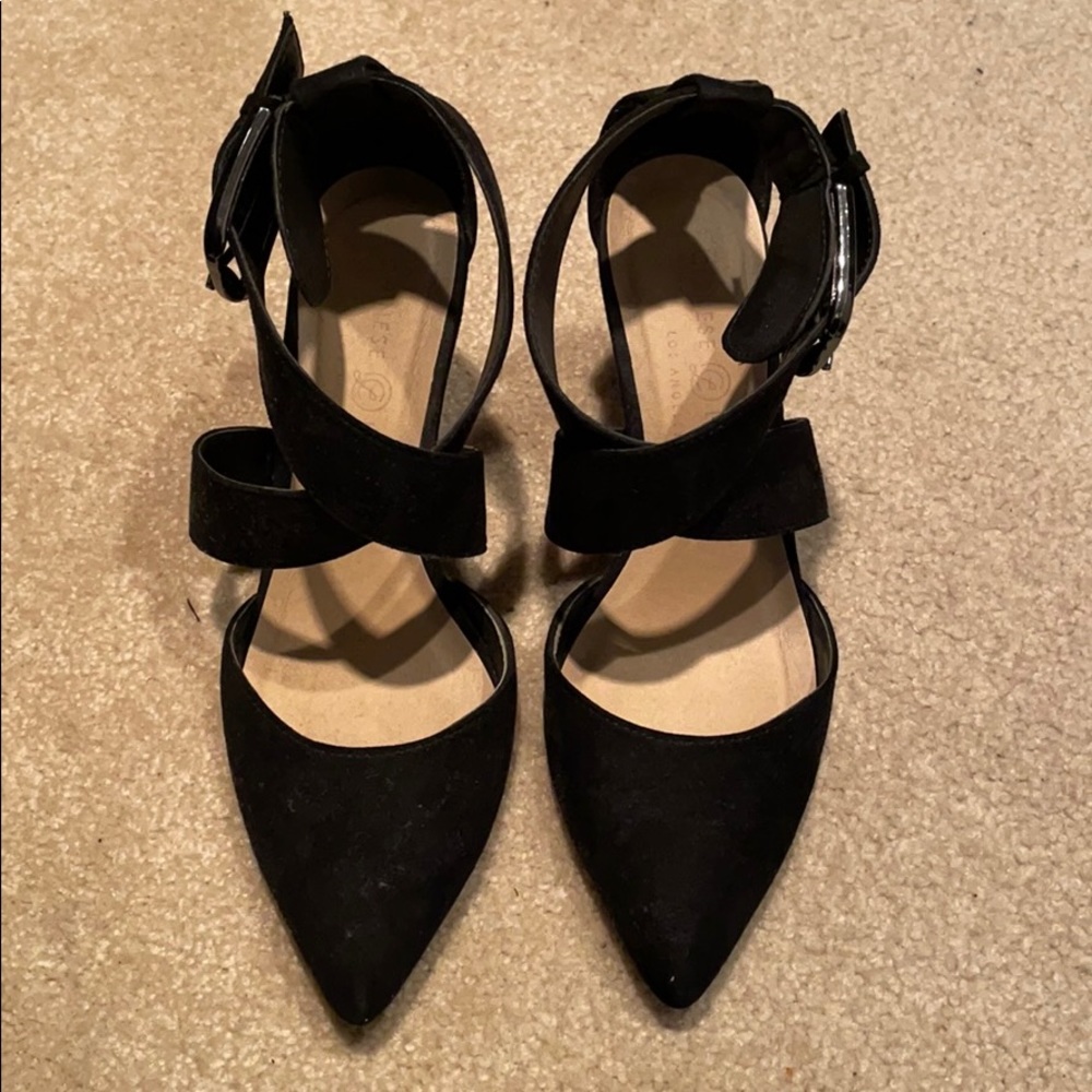 Black heels
